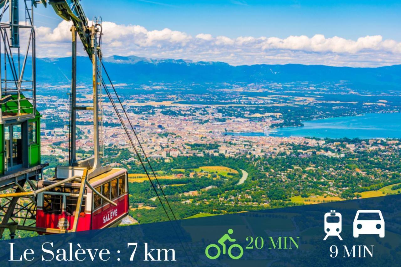 Homey Bella - New / Duplex / Downtown / Close Geneva Annemasse Εξωτερικό φωτογραφία