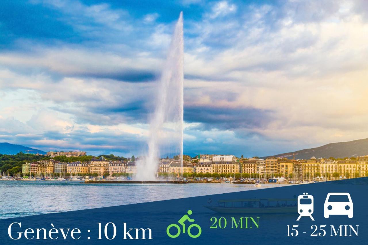 Homey Bella - New / Duplex / Downtown / Close Geneva Annemasse Εξωτερικό φωτογραφία