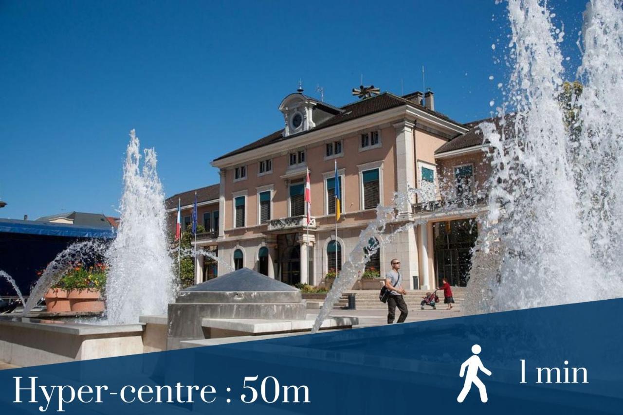 Homey Bella - New / Duplex / Downtown / Close Geneva Annemasse Εξωτερικό φωτογραφία